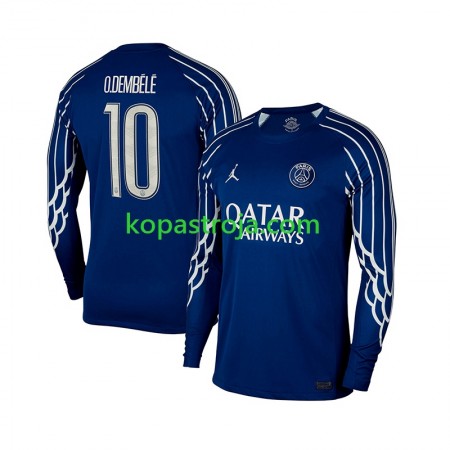 Billiga Fotbollströjor Paris Saint-Germain Ousmane Dembele 10 Fjärde tröja 2024/25 Långärmad